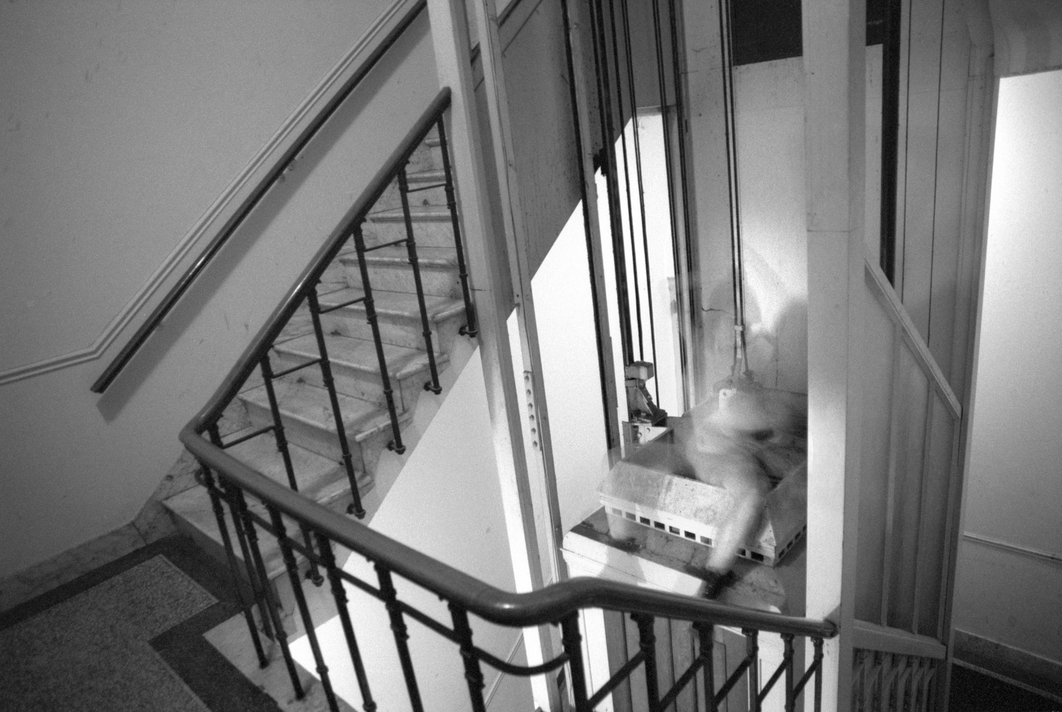 Blur stairwell<br>